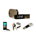 New brand premium keyring keychain mini USB charger adapter